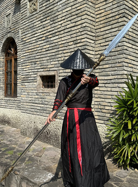 高锰钢霸王枪红缨枪赵云枪