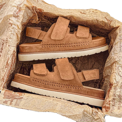 @林先森高品质真皮情侣休闲拖鞋