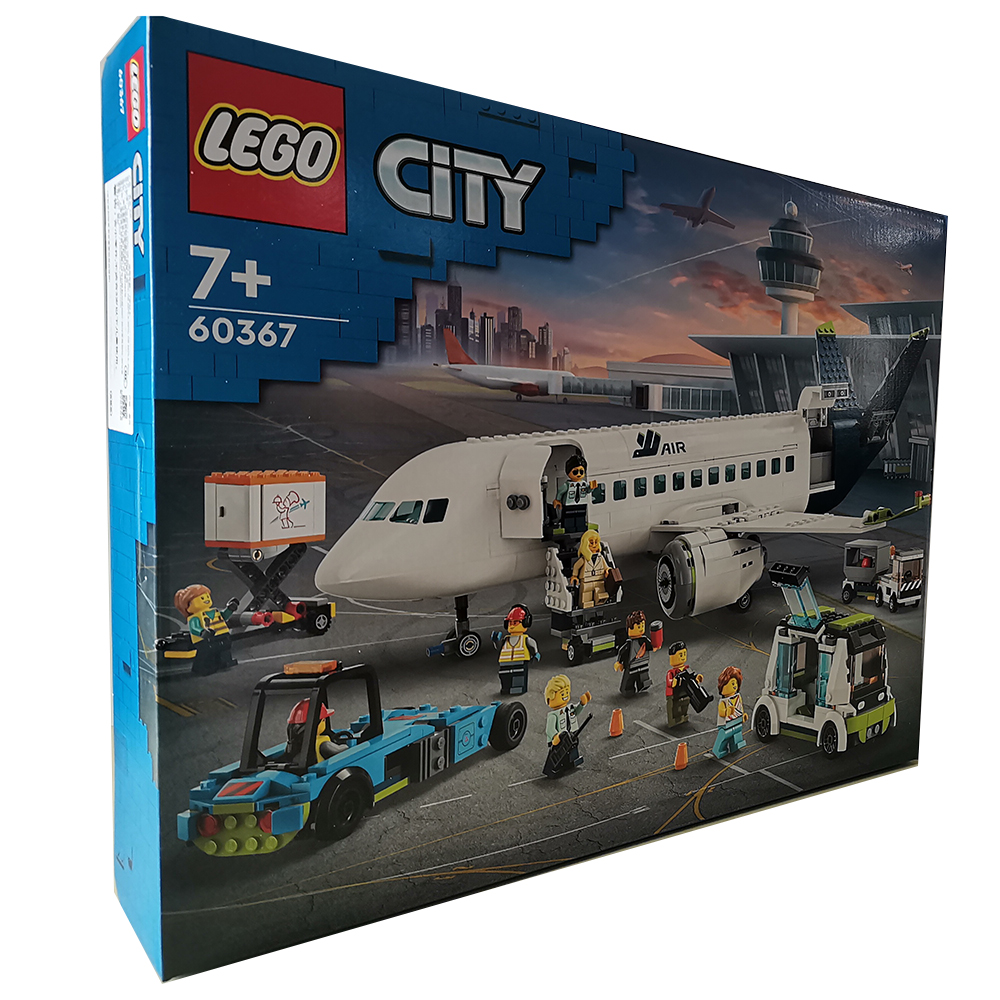 乐高LEGO客运飞机拼插积木