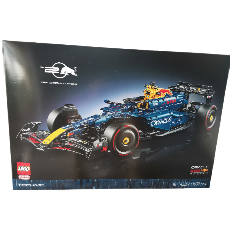 LEGO乐高机械组42206红牛车队F1赛车拼搭益智积木男孩玩具礼物