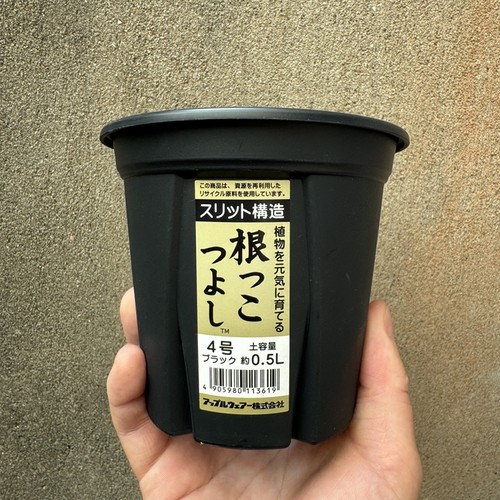 日本产树脂防烂生根控根盆