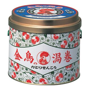 日本老牌的蚊 罐装30卷蚊香7小时日本本土生产 金鸟蚊 效果好