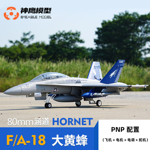 F18FMS涵道战斗机航模拼装固定翼