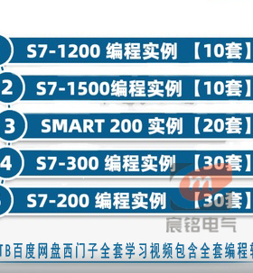 西门子plc编程案例_S7200_SMART_300__12001500_项目程序_工程实