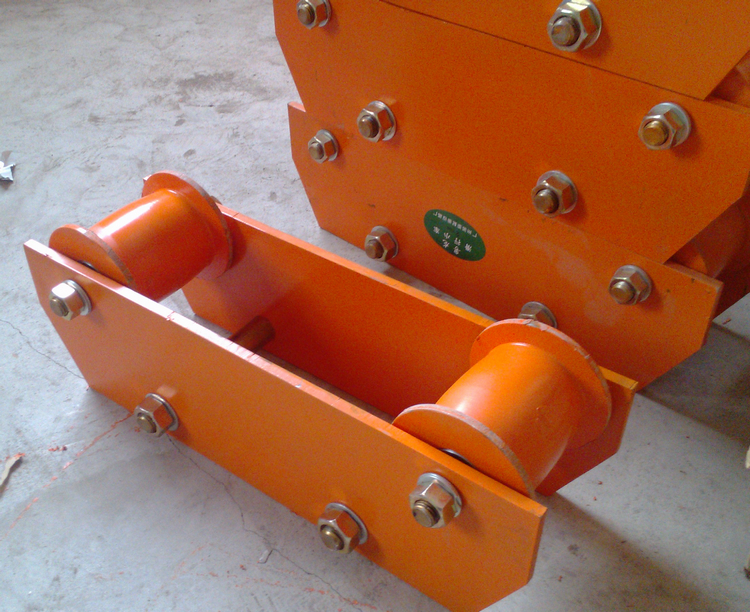 工字钢轨面车手动端梁车钢轨滑车