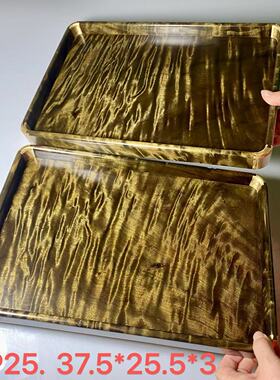 金丝楠木茶盘实木托盘茶具茶杯收纳盘茶道配件茶道茶具茶道配件