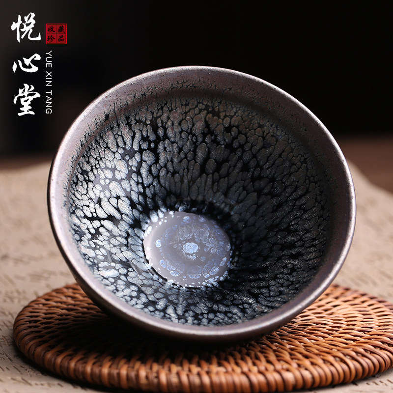 非遗大师李昌海油滴鹧鸪斑建盏主人杯茶杯茶盏小李达天目曜变茶具
