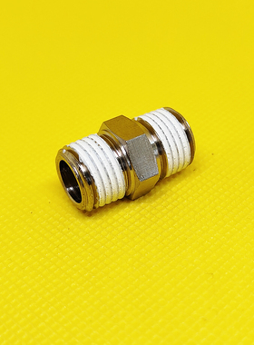 BB0101亚德客BB0102/03双外螺纹直通接头BB0202/03/04 BB0303/04