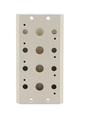 亚德客电磁阀底座100M3F5F6F7F8F9F 4V汇流板200M10F 11F12F13F14