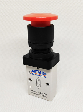 S3BM5 06 08亚德客机械阀S3C06 S3D08 S3Y06 S3PM06R S3R S3L S3V