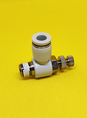 PSL4M5A/B亚德客调速阀PSL601A排气节流阀PSL8/10/12-01 02 03 04