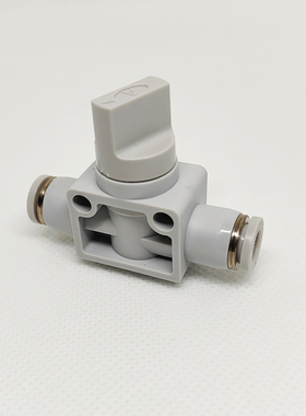 PHV6A亚德客手阀PHV8A气动管道快速开关三通PHV10A/B二通PHV12A/B