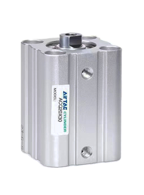 亚德客超薄气缸ACQ12*5SB外牙型ACQ12X10S内牙X15 20 25 30 35 40