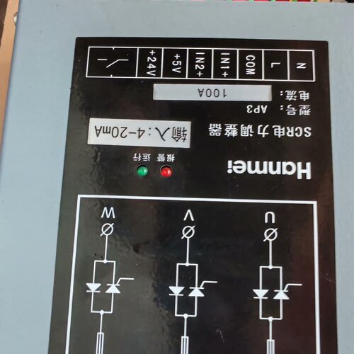 议价汉美SCR电力调整器AP3型号，4-20mA输入，100A电维修