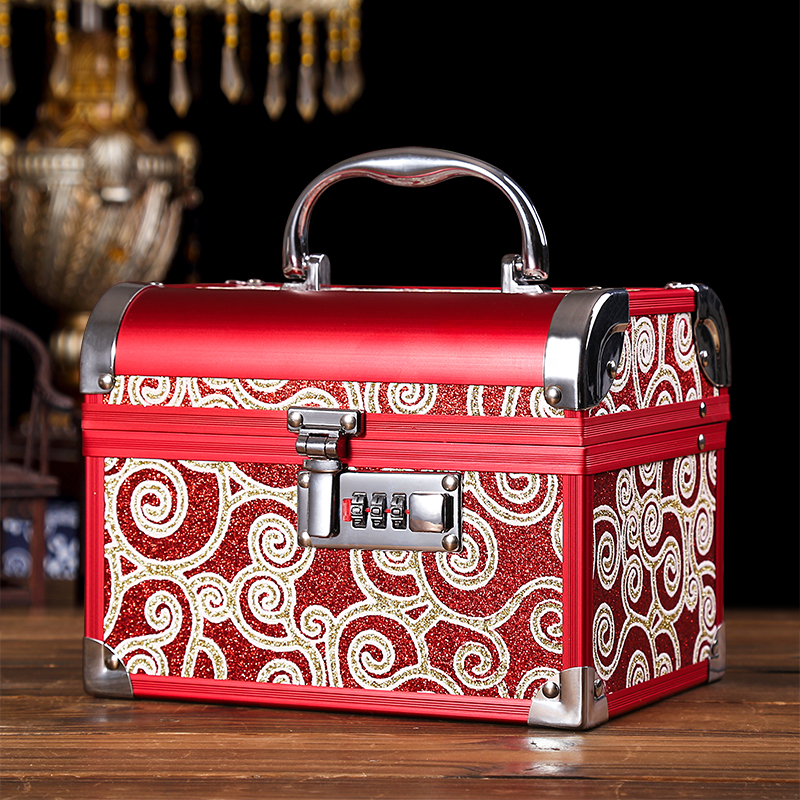 女方陪嫁婚庆用品大全中式首饰盒