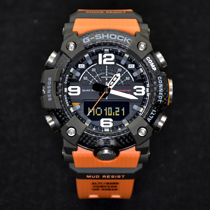 casio泥王gshock军事手表男表gwg-1000-1a/1a9 gg-b100-1a3/1b