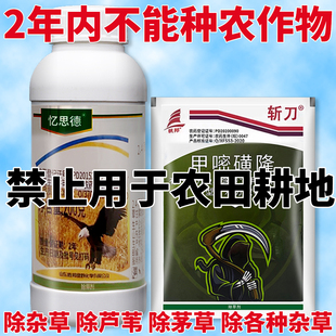 空地矿区开荒铁路公路绿化沿线荒地甲嘧磺隆专用杀烂根除草剂农药