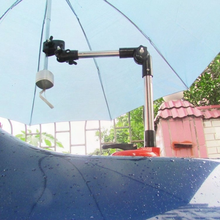 吸盘式汽车遮阳防晒伞架创意奇特小商品雨伞架教练车专用遮阳伞