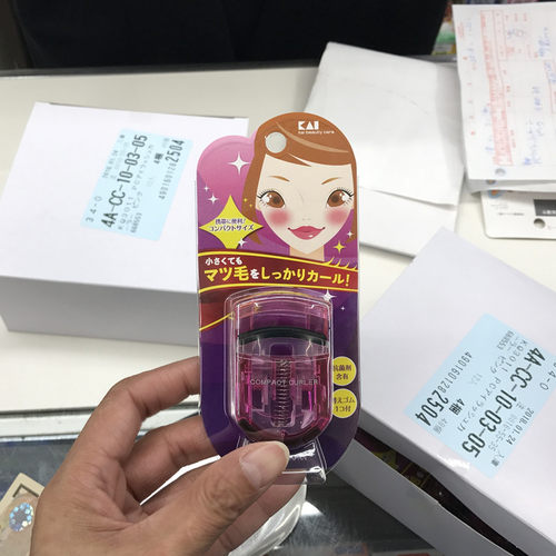 日本kai/贝印便携睫毛夹卷翘持久