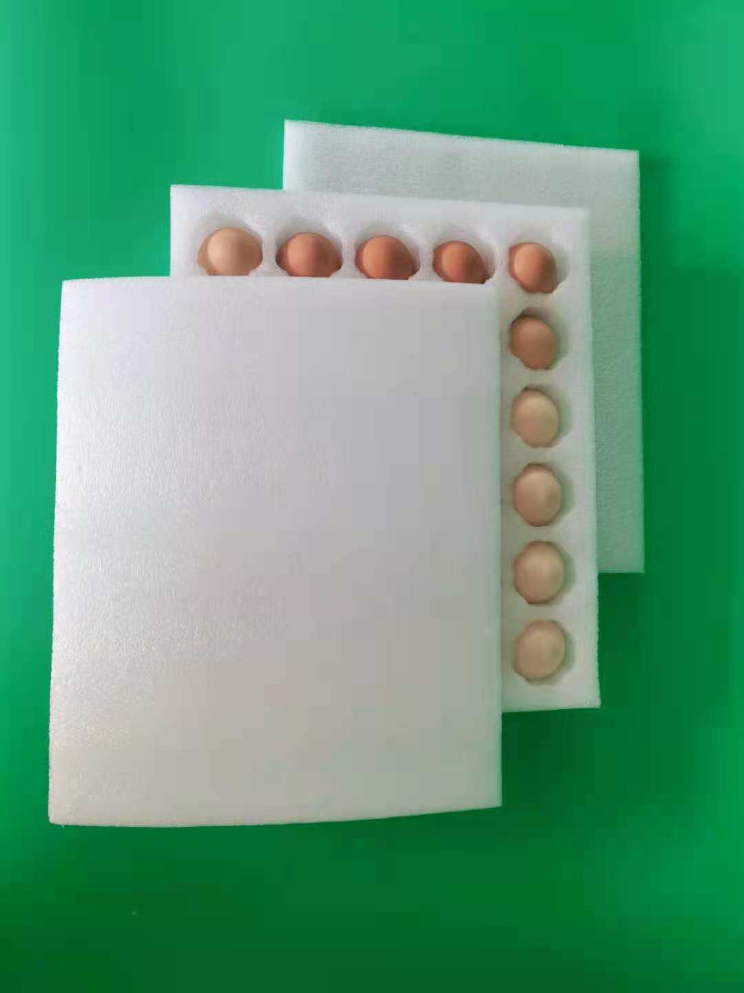 30枚土鸡蛋珍珠棉鸡蛋托防震防摔彩箱包装盒快递打包礼品专用纸箱