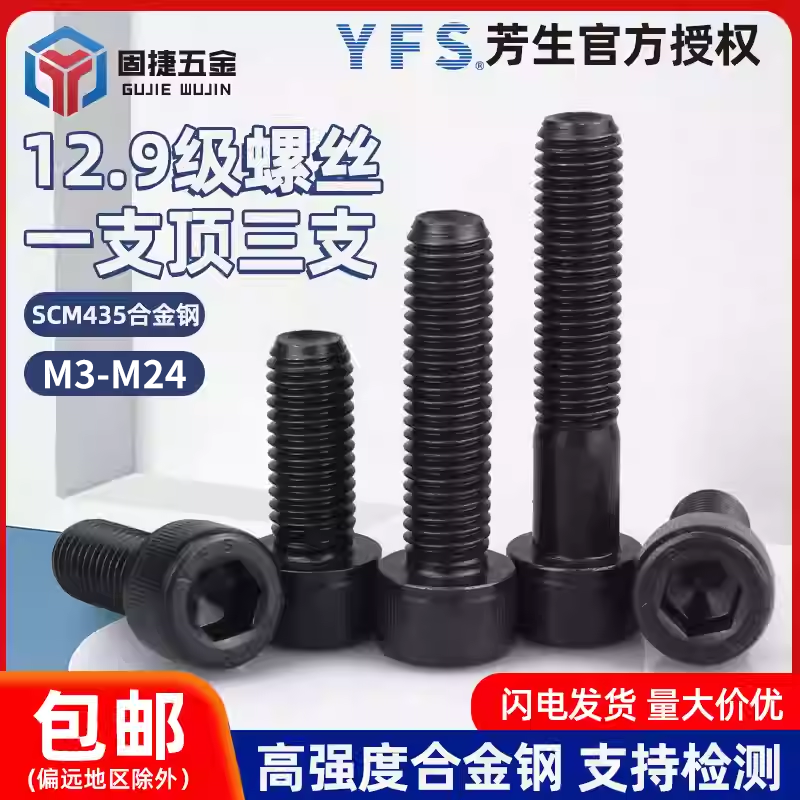 M2-M24芳生高强度杯头内六角螺丝