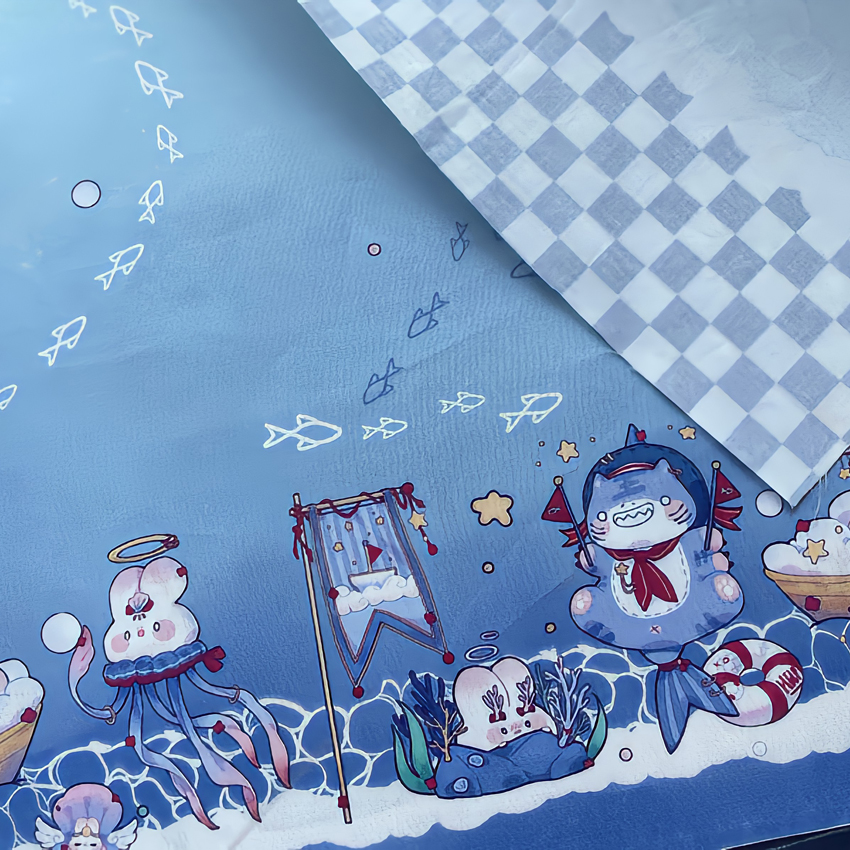 娃衣布料bjd棉花娃娃原创柄图