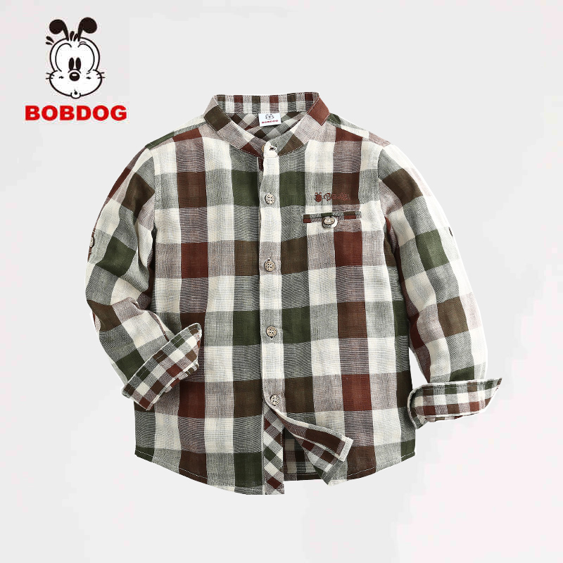 Chemise garcon BOBDOG à manche longue - Ref 2073352 Image 3