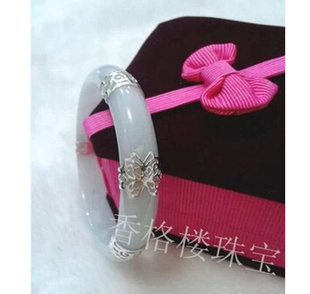 断玉石 修复断玉手镯修理断裂修复镶嵌金银修补 玉镯装饰断玉镯改