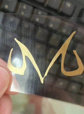 个性车贴 龙珠魔人贝吉塔魔化标志汽车装饰贴手机电脑头盔贴纸