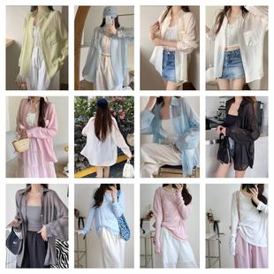 防晒衫 衬衣外套女款 合集 上衣设计感女小众2025薄款 tyk 衬衫
