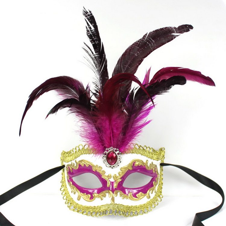 仕彩万圣节威尼斯公主面具时尚化妆舞会面具派对表演假面具