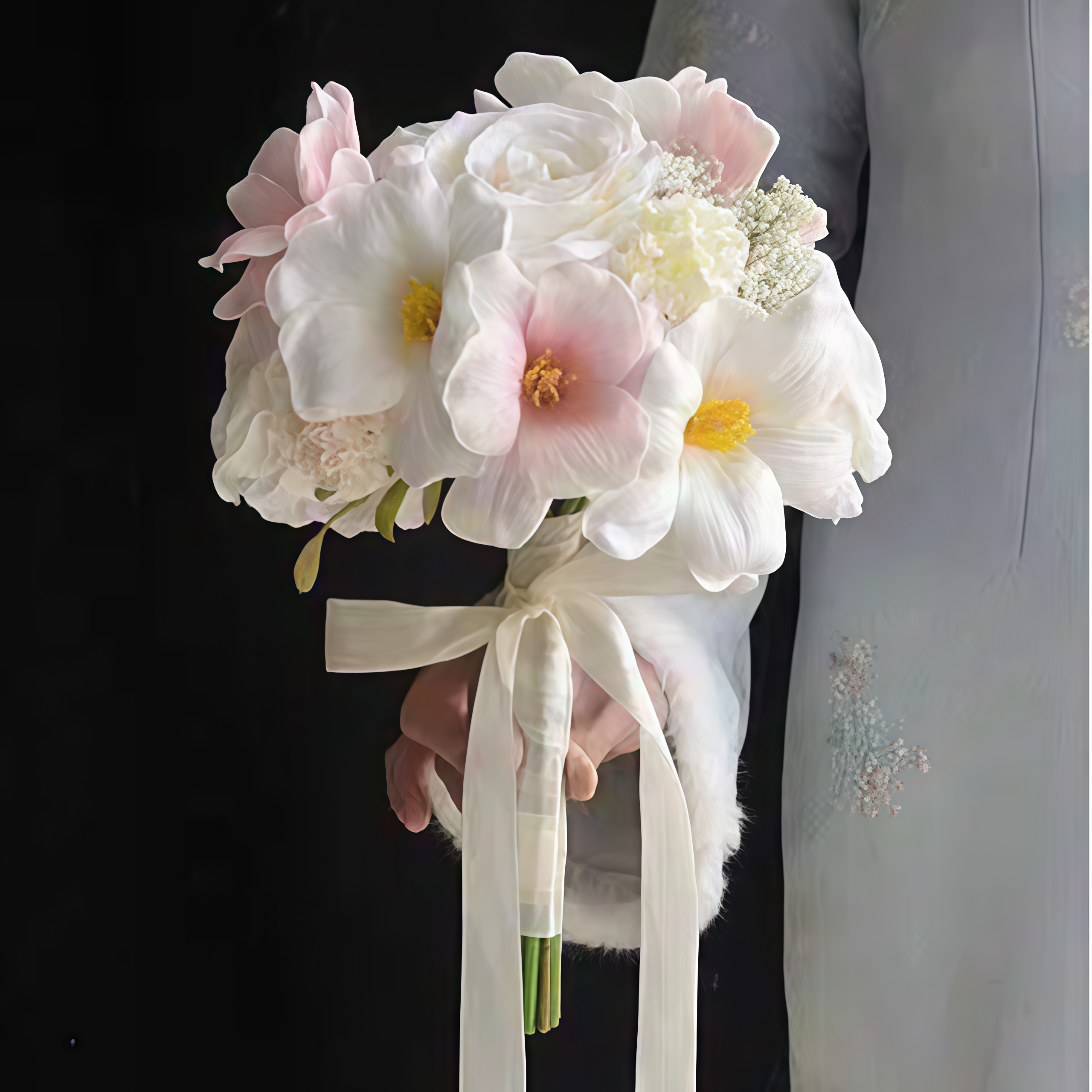 仿真郁金香花束成品手捧花