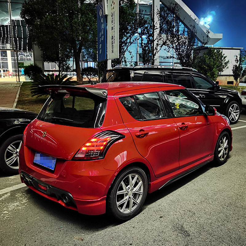 适用于14-UP Suzuki Swift雨燕尾灯总成速翼特改装LED后尾灯秀山