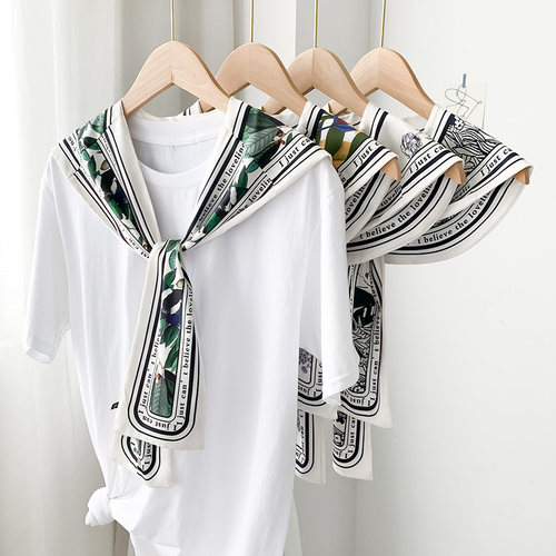 防晒外搭颈椎空调房薄假领子丝巾