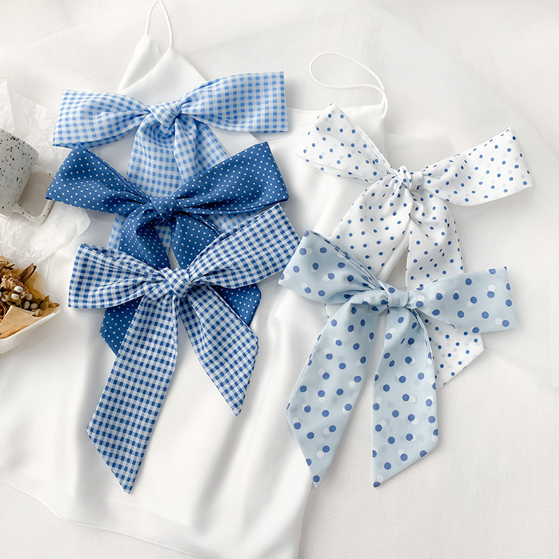 复古法式春秋绑包扎头发小丝巾