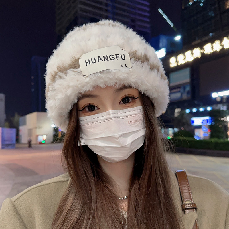 韩版新款帽子女秋冬季显脸小毛绒绒保暖毛线帽大头围护耳针织帽潮,服饰配件/皮带/帽子/围巾,帽子,淘宝优惠券,粉丝福利购,淘宝优惠卷