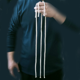 大卫魔术道具三绳奇术加长版可以舞台用绳子魔术三连绳子魔术舞台