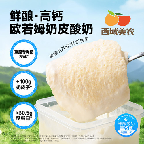西域美农鲜奶皮子酸奶plus550g