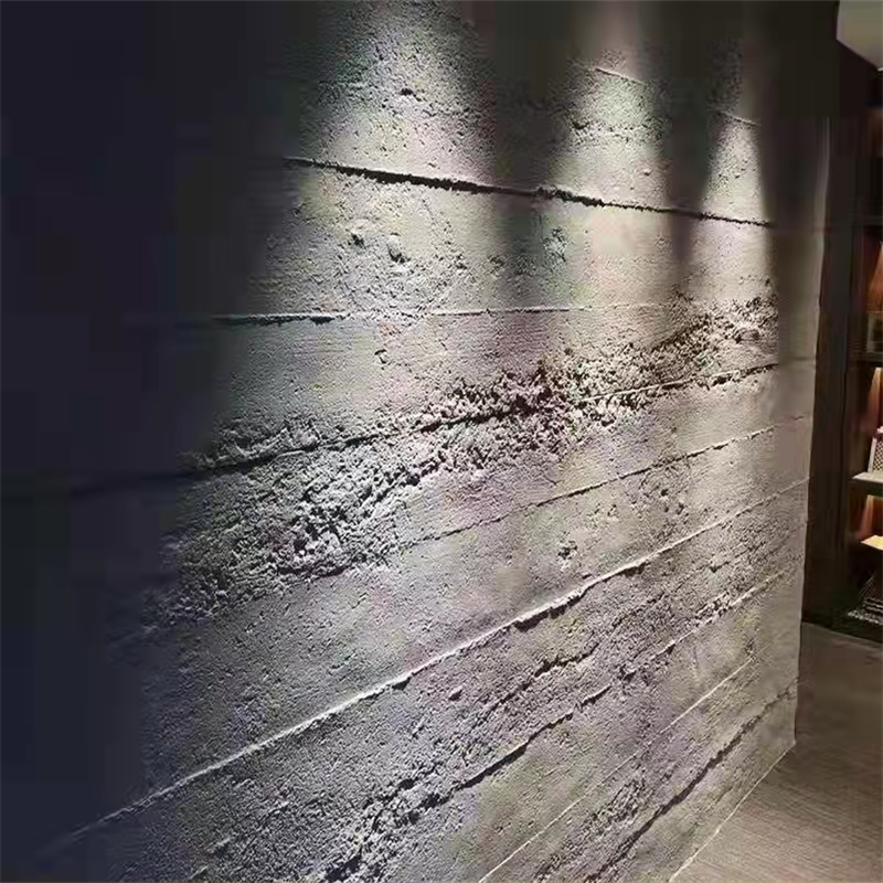 施工快摩洛石美岩夯土板价格低