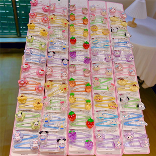 韩版 儿童BB夹水果发卡卡通头饰掰掰夹宝宝碎发小女孩发夹公主发饰