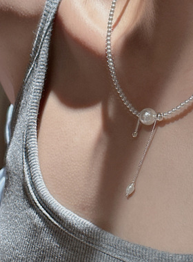 满天星施家珍珠项链女2025新款