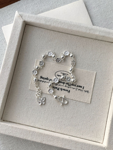 四叶草925纯银手链生日礼物女生520送女朋友闺蜜情人节实用高级感