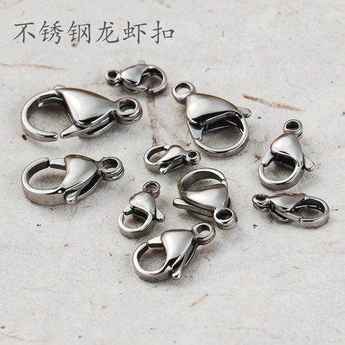 银色项链包扣DIY手工配件长链小