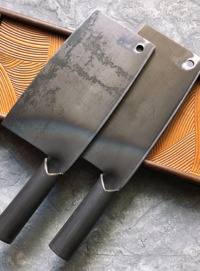 未开刃未做热处理厚背斩切两用刀胚半成品菜刀处理一体高碳钢刀具