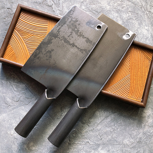 未开刃未做热处理厚背斩切两用刀胚半成品菜刀处理一体高碳钢刀具