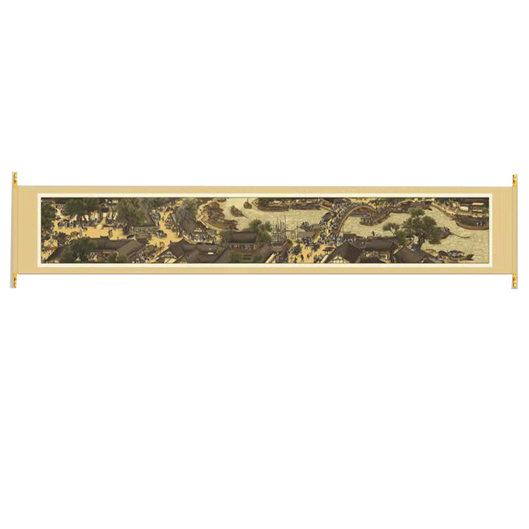 珍爱工艺爱络新款十字绣钻石绣清明上河图客厅书房大画纯手工制作