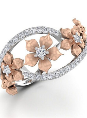 热卖新款欧美分色微镶Youngwish