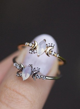 youngwish热卖新款镀镀14k金戒指