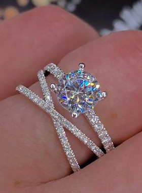 新款超闪八心八箭Youngwish锆石