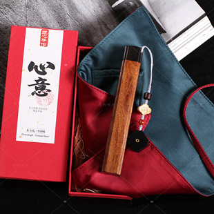【壮的响亮】《一瓣心香》紫光檀/非洲酸枝旅行便携香茶香管